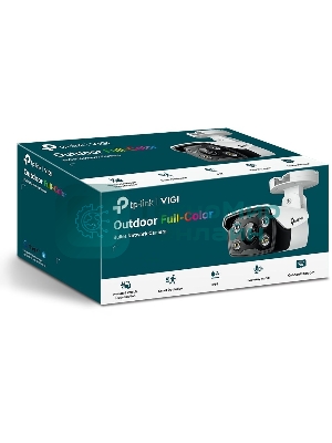 Уличная цилиндрическая камера 3 Мп с цветным ночным видением/ 3MP Outdoor Full-Color Bullet Network Camera