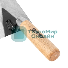 Кельма отделочника стальная Sparta 160 мм, деревянная ручка