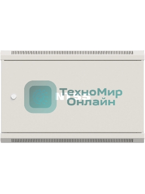 Шкаф коммутационный NTSS Премиум (NTSS-W6U6060FD) настенный 6U 570x600 мм пер. дв. металл 60 кг серый 500 мм 18.8 кг 220 град. 370 мм IP20 сталь