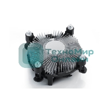 Кулер для процессора DEEPCOOL CK-11509 черный, 92 мм, алюминий, 2200 об/мин, 26.8 дБ, 3 pin, 65 Вт, 56 мм