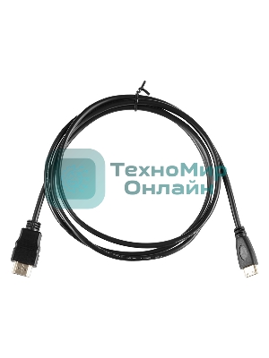 Кабель аудио-видео Buro mini-HDMI (m)/HDMI (m) 1.5м. черный