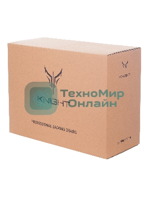 Кресло Knight OUTRIDER черный/красный, экокожа, 120 кг, механизм качания