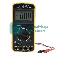 Инструменты Ресанта DT 9208A Мультиметр 61/10/507 3,5 разр ж/к дисплей, 32 режимов, температура