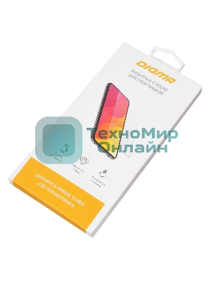 Защитное стекло для экрана Digma DGG2AP13MA для Apple iPhone 13 mini 2.5D 1шт.