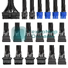 Блок питания ExeGate 750PPH-LT-OEM RTL (EX292341RUS-OEM), 750Вт, 80 PLUS, 120мм, черный