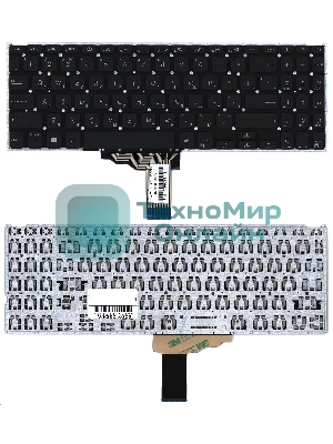 Клавиатура для ноутбука Asus X515/M515 черная