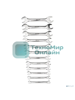 Набор ключей рожковых Rexant 6-32 мм 12 предметов