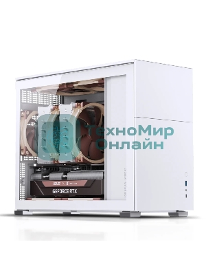Компьютерный корпусMini-Tower/ Case JONSBO D31 STD, Mini-Tower, TG, no fan, 1xUSB-A 3.2 + 1xUSB-C 3.2, mATX, mDTX, mITX белый