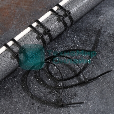 Хомут-стяжкa нейлоновая с тройным замком Rexant 250x4,8 мм, черная, упаковка 100 шт.