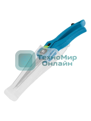 Секатор цветочный Palisad LUXE удлиненный, 275 мм, регулировка захвата, пластиковые рукоятки