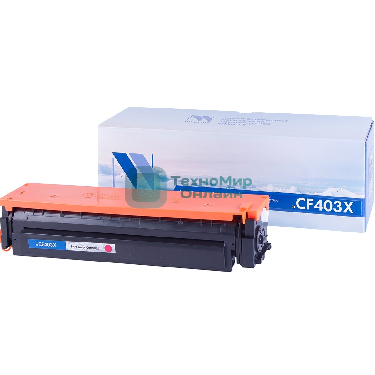 Картридж лазерный NVPrint совместимый HP CF403X Magenta для CLJ Color M252, MFP M277 (2 300k)