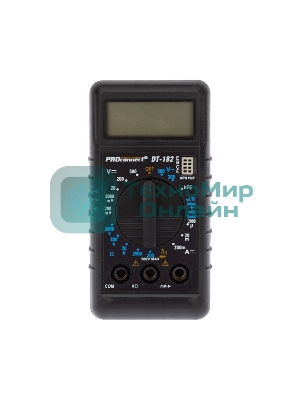 Портативный мультиметр PROconnect М-182 (DT-182)