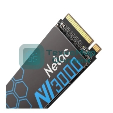 Накопитель SSD Netac NV3000, 2Tb, PCIe 3.0 x4, M.2 2280, NVMe, R/W 3100/2100, с радиатором