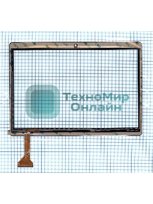 Сенсорное стекло (тачскрин) WJ1825-FPC-V1.0, черное