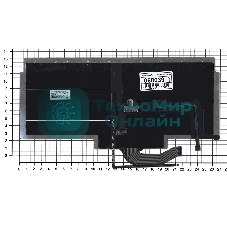 Клавиатура для ноутбука Toshiba Portege Z10t черная с серой рамком и указателем