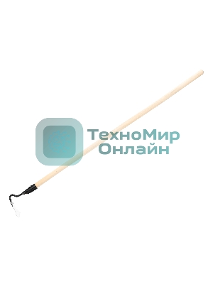 Мотыга Сибртех нержавеющая сталь, 220х85х1300 мм, деревянный черенок