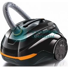 Пылесос Thomas Aqua-Box Compact черный/оранжевый 320/1600Вт уборка сухая, сбор воды, мойка воздуха, пылесборника нет