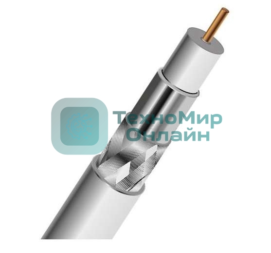 Кабель PROconnect SAT 50M+Cu/Al/Cu 48х0.12 75 Ом бухта Б (Red Line) (м)