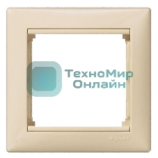 Рамка Legrand 774351 Valena 1 пост слоновая кость