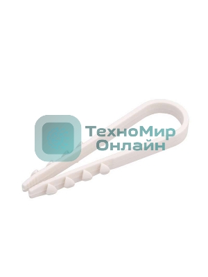 Дюбель-хомут PROconnect 5-10 белый (100 шт.)