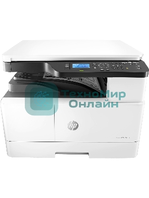 МФУ лазерное HP LaserJet MFP M438n (8AF43A), A3, ч/б, печ. до 22 стр/мин. (А4) до 12 стр/мин. (А3), 1200 x 1200 dpi (печать), 600x600dpi (скан.), USB, RJ-45