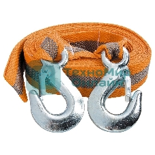 Трос буксировочный Stels 3,5 тонны, 2 крюка, пакет