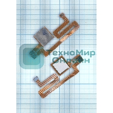 Шлейф со сканером отпечатка пальца для Xiaomi Mi Max серебристый