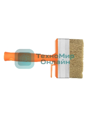 Кисть-ракля Sparta 30х100 мм, натуральная щетина, пластмассовый корпус, пластмассовая рукоятка