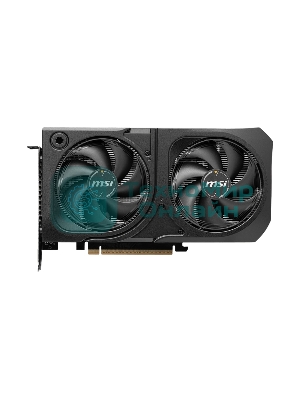 Видеокарта MSI RTX 5060 Ti 16G SHADOW 2X OC PLUS, NVIDIA RTX 5060 Ti, 16 ГБ GDDR7, 128 бит, PCI-e 5.0, 1xHDMI, 3xDP, 2617 МГц