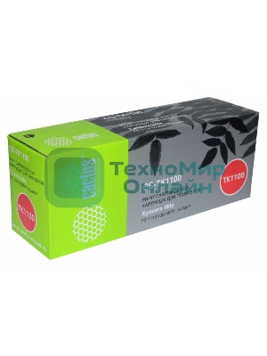 Картридж лазерный Cactus CS-TK1100 черный (2100 стр.) для Kyocera Mita FS-1110/1024MFP/1124MFP