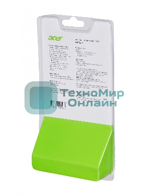 Мышь беспроводная Acer OMR031 черный/синий, 1600 dpi, радиоканал, USB, кнопки - 4