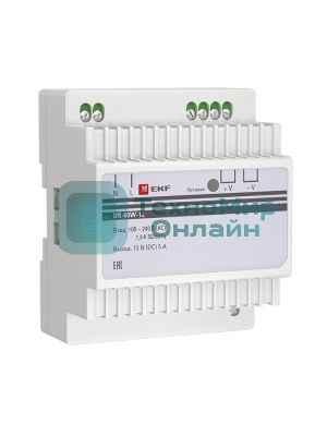 Блок питания 12В DR-60W-12 PROxima EKF dr-60w-12