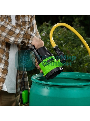 Дренажный насос Сибртех для чистой воды СДН500-5 500 Вт напор 8 м 8000 л/ч