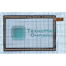 Сенсорное стекло (тачскрин) WJ2066-FPC-V2.0, черное