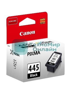 Картридж струйный Canon PG-445 (8283B001), для Canon MG2540, черный, 180 стр.