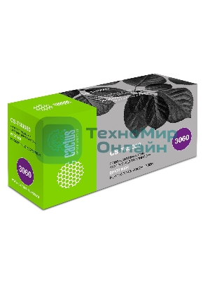 Картридж лазерный Cactus CS-TN3060 черный для Brother HL-5130/5140/5150D/5170DN (6700 стр.)