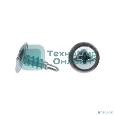 Саморез с прессшайбой Kranz ПШС сверло 4.2х13, пакет (25шт.)