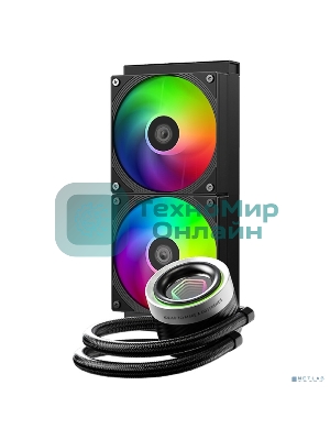 Система жидкостного охлаждения ID-Cooling FX240 INFINITY ARGb черный 120мм алюминий+медь 2000rpm 27.2db 4-pin 300W