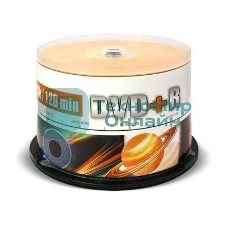 Диск DVD+R Mirex 4.7 Gb, 16x, Cake Box (50), (50/300)