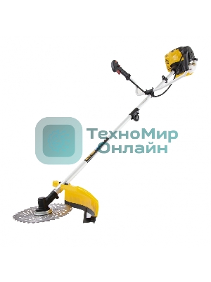 Триммер бензиновый Denzel DTL-52S, 52 см3, разъемная штанга, состоит из 2 частей