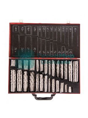 Набор сверл Matrix по металлу, 1-13 мм, 230 шт., HSS, в металлическом кейсе