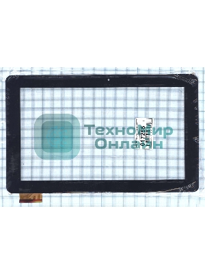 Сенсорное стекло (тачскрин) FPC017H V2.0, черное