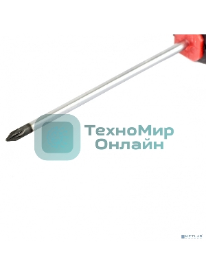 Отвертка Matrix Fusion, PZ0 x 75 мм, CrV, 3-х компонентная рукоятка 