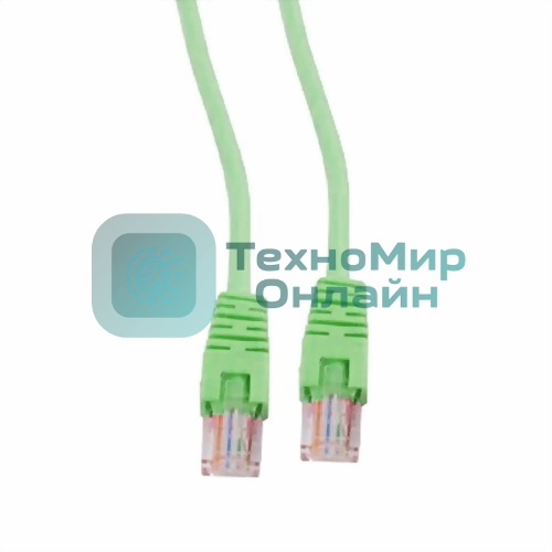 Патч-корд UTP Cablexpert cat.5e, 1м, литой, многожильный зеленый