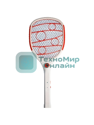 Мухобойка электрическая Rexant 1000В, фонарик+аккумулятор ПРОФИ (0420)