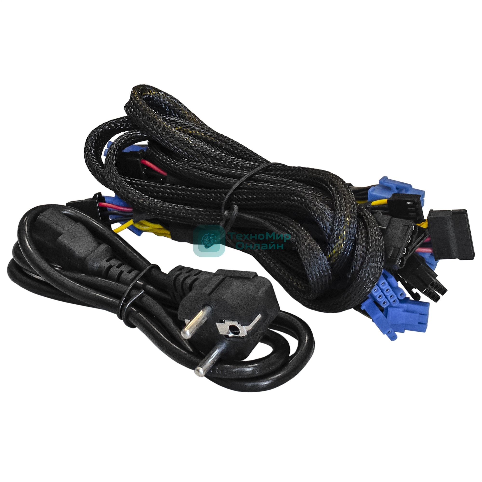 Блок питания серверный 500W ExeGate ServerPRO-500RADS (ATX, for 3U+ cases, APFC, КПД 80% (80 PLUS), 14cm fan, 24pin, (4+4)pin, PCIe, 5xSATA, 4xIDE, FDD, Cable Management, black)