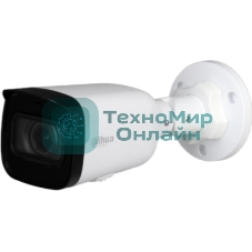 Уличная цилиндрическая IP-видеокамера Dahua 4Мп; 1/3” CMOS; моторизованный объектив 2.8~12мм; механический ИК-фильтр; WDR(120дБ); чувствительность 0.03лк@F1.7; сжатие: H.265+, H.265, H.264+, H.264, MJ