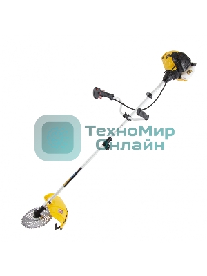 Триммер бензиновый Denzel DTL-52S, 52 см3, разъемная штанга, состоит из 2 частей