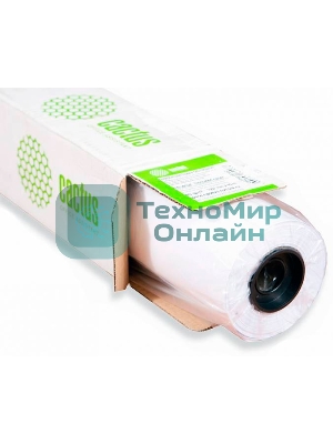 Бумага Cactus CS-PC90-152445 A0+ 1524мм-45м/90г/м2/белый CIE169% матовое универсальная (с покрытием) втулка:50.8мм (2