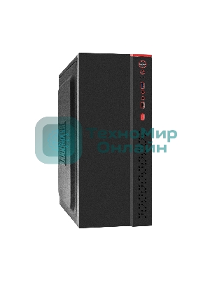 Компьютерный корпус Miditower ExeGate AA-443U-AA500 (ATX, AA500 8 см, 2*USB+1*USB 3.0+HD Audio, черный)